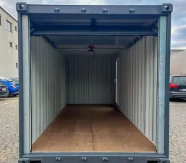 Bricolage Conteneur Maritime 20' avec Portes Sectionnelles