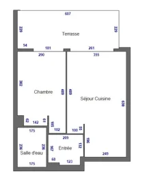 Vente Appartement 2 pièces, résidence de luxe sur la Promenade à Nice