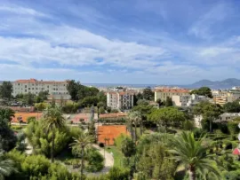 Vente CANNES, Montfleury : Grand appartement, terrasses, vue mer, pisc