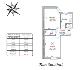 Vente Souchal - Appartement 2 pièces