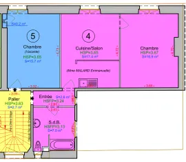 Vente Saint-Dominique - Appartement 3 pièces