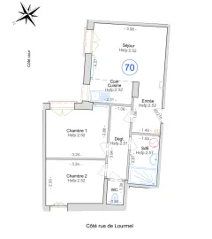 Vente Appartement 3 pièces
