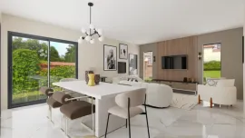 Vente VILLA  CONTEMPORAINE 130M2 + TERRAIN 350M2
