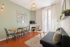 Vente Cannes Bas Carnot appartement 3 pièces au calme parfait état meublé