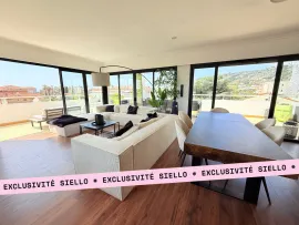Vente Golfe-Juan - 5min à pied du port, des restaurants et de la gare - Toit Terrasse 3 pièce(s) 89m2 en duplex - Vue Panoramique