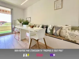 Vente Superbe 2 pièces 48m2 rénové avec terrasse parking