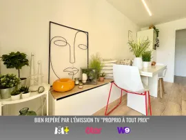 Vente Superbe 2 pièces 48m2 rénové avec terrasse parking
