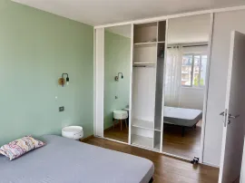 Location 2 pièces meublé refait neuf