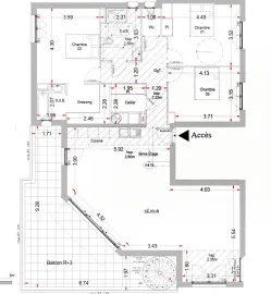 Vente Appartement 4 pièces avec toit terrasse privatif – Vue mer – Résidence confidentielle