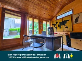 Vente Maison d’artiste avec piscine naturelle, sauna et dépendance – 12 ares – Algolsheim