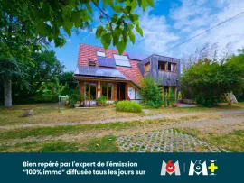 Vente Maison d’artiste avec piscine naturelle, sauna et dépendance – 12 ares – Algolsheim