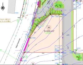 Vente Terrain de 535m2 à Saint-Lô