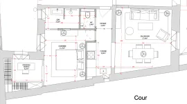 Vente Appartement 3 pièces - 58,25 m2 - Paris 6e
