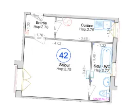 Vente Grand studio