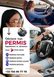 Autres services CODE DE LA ROUTE ET PERMIS FRANCE