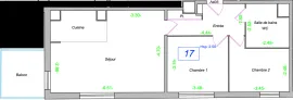 Vente Appartement 3 pièces avec balcon - Saint-Ouen