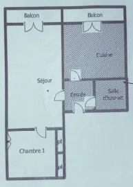 Location de vacances studio meublé 15 m² a paris 18e