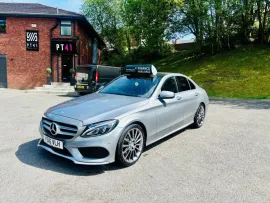 Voiture Mercedes-Benz C-Class 2.1 C220d AMG Line (Premium Plus) Saloon 4dr Diesel 7G-Tronic+ Euro 6 (s/s) (170 ps) MOT 9/26 FSH ULEZ AUTO LEATHER