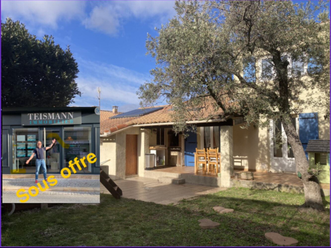 Maison T4, 3 chbres, gge sur 325 m² Lançon-Provence
