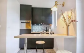 Location Studio confortable et lumineux, design architecte