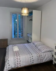 Location Chambre meublée avec jardin 15m2 à Puteaux