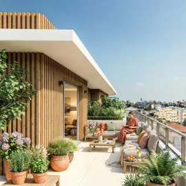 Appartement  - 4 pièces  - 81.7 m² Saint Laurent Du Var