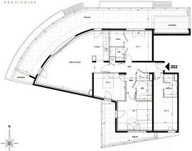 Vente Appartement  - Appartement  - 5 pièces  - 134.5 m²