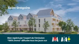 Vente DERNIER T5 NEUF 103m² + TERRASSE 28m² + 2 PARKINGS – ST GRÉGOIRE / RENNES