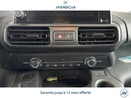 Utilitaire Peugeot Partner 3 Fourgon III 1.6 BLUEHDI 75 650KG STANDARD PRO