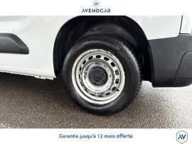 Utilitaire Peugeot Partner 3 Fourgon III 1.6 BLUEHDI 75 650KG STANDARD PRO