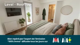 Vente T5 ROOFTOP NEUF 132 m² + TERRASSES XXL – LAVAL CENTRE
