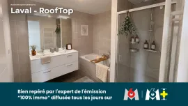 Vente T5 ROOFTOP NEUF 132 m² + TERRASSES XXL – LAVAL CENTRE