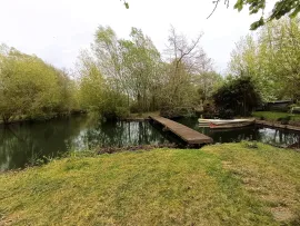 Vente Terrain avec étang et kiosque - Hortillonnages