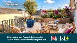 Vente 🌟  Maison de Caractère 7 Chambres + Jardin Intime et Piscine – Melesse Centre 🌟
