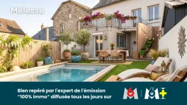 🌟  Maison de Caractère 7 Chambres + Jardin Intime et Piscine – Melesse Centre 🌟 Melesse