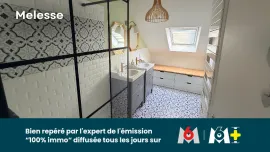 Vente 🌟  Maison de Caractère 7 Chambres + Jardin Intime et Piscine – Melesse Centre 🌟