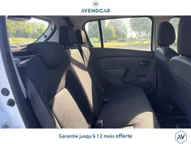 Voiture Dacia Sandero 2 II (2) 1.0 SCE 75 AMBIANCE