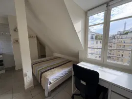 Vente Studio - Cœur de Passy - Vue Tour Eiffel