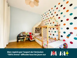 Vente MAISON - 3 CHAMBRES - UN BUREAU - JARDIN