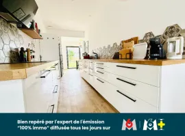 Vente MAISON - 3 CHAMBRES - UN BUREAU - JARDIN