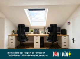 Vente MAISON - 3 CHAMBRES - UN BUREAU - JARDIN