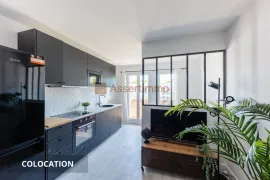 Colocation Colocation Meublée 1 chambre douche et ménage
