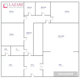 Colocation 1 CHAMBRE Meublée (n°2) A LOUER EN COLOCATION
