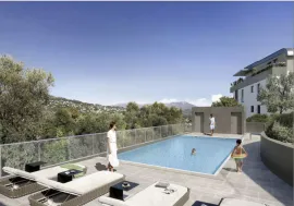 Vente Nice - 2 pièces dans un cadre magnifique du quartier Rimiez