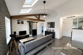 Vente Appartement T3 traversant et entièrement rénové en plein cœur de Soucieu-en-Jarr