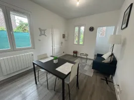 Location T2 meublé avec jardin 330m2 & terrasse Amiens