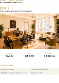 Location Location Bureaux Marseille 13001