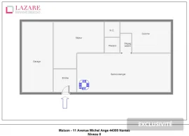 Vente A VENDRE MAISON T9 NANTES (HAUTE MITRIE)