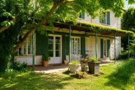 MAISON FAMILIALE + COMMERCE – 5 CHAMBRES Cavignac