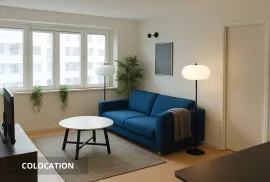 Colocation Colocation 3 chambres, lumineuse avec ménage